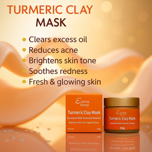 Turmeric Clay Mask & Vitamin C Pads (50 pads)