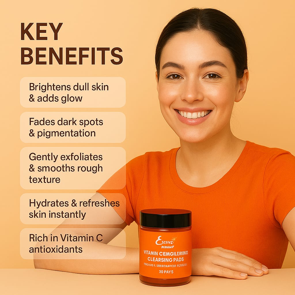 Vitamin C Brightening Cleansing Pads (50 pads)