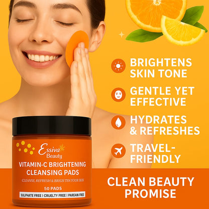 D-Tan Face Scrub (200g) & Vitamin C Pads (50 pads)