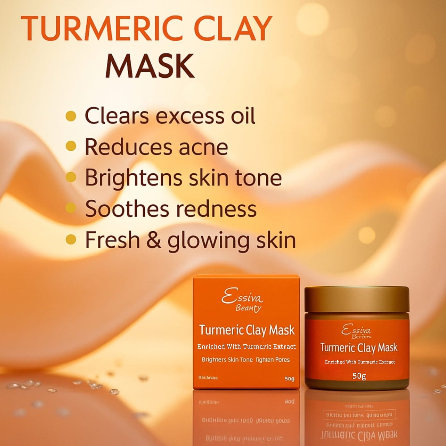 Turmeric Clay Mask (50g)