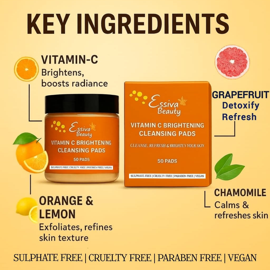 Vitamin C Brightening Cleansing Pads (50 pads)